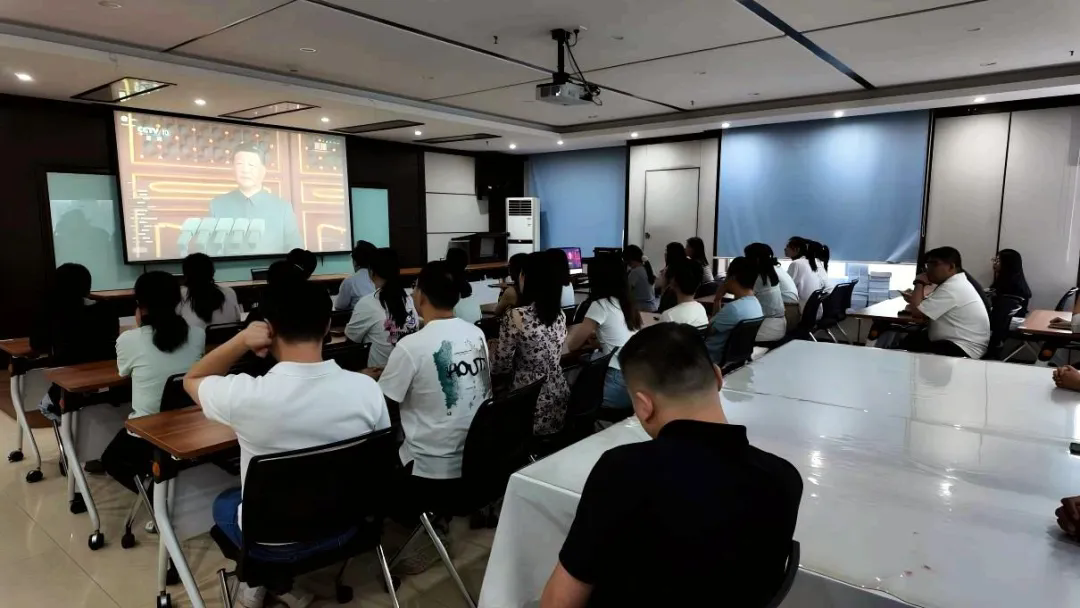 铭记抗战历史，凝聚奋进力量 ——恒信咨询党支部组织观看九三阅兵式